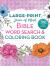 Peace of Mind Bible Word Search and Coloring Book : 100 Puzzles and Floral Designs