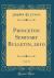 Princeton Seminary Bulletin, 2010, Vol. 31 (Classic Reprint)