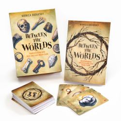 Between the Worlds : Shadowcasting with Bone and Curio Oracle Cards (Oracle Kit Box Set with 46 Cards and Guide Book)