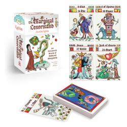 The Marginal Lenormand : An Irreverent Oracle of Medieval Marginalia (Lenormand Box Set with 37 Cards and Guide Book)