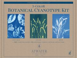3-Color Botanical Cyanotype Kit : Beginner-Friendly Solar Printing Kit for DIY Nature Art