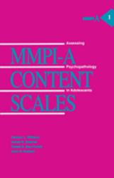 Mmpi-A Content Scales : Assessing Psychopathology in Adolescents