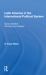 Latin America in the International Political System