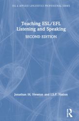 Teaching Esl/efl Listening and Speaking