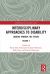 Interdisciplinary Approaches to Disability : Looking Towards the Future: Volume 2