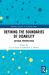 Defining the Boundaries of Disability : Critical Perspectives