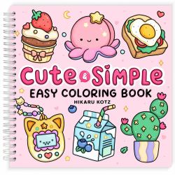 Comfort Food : Bold and Easy Coloring Book for Adults and Teens