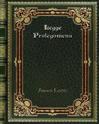 Legge Prolegomena