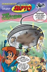 The Galactic Quests of Captain Zepto: Issue 5 : The Lyin'oids