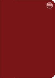 Garnet Pocket Lined Notebook