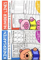 Decomposition Practice Workbooks for Addition and Subtraction Within 10 and 20 (2 Books)