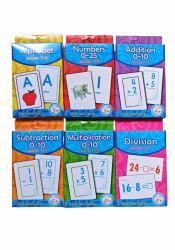 Arithmetic and Alphabet Recognition Flash Cards (6)