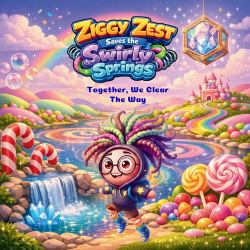 Ziggy Zest Saves the Swirly Springs : Together, We Clear the Way