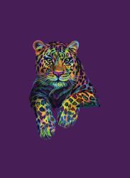 Neon Leopard Mini-Journal