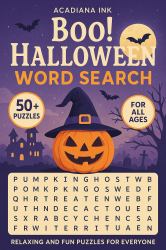 Boo! Halloween Word Search : Relaxing and Fun Puzzles for Everyone