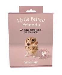 Little Felted Friends: Dachshund : Dog Needle-Felting Beginner Kits with Needles, Wool, Supplies, and Instructions
