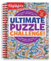 Ultimate Puzzle Challenge! : 125+ Brain Games for Kids, Mazes, Brain Teasers, Word Searches, Crossword Puzzles, Sudoku, Logic Puzzles and More, Kids Activity Book