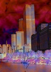 A Big Pocket Canvas for - Whatever You Want - 6x9 - View from Chicago River : Your Personal Art Book