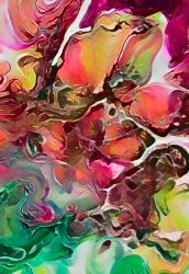 A Big Pocket Canvas for - Whatever You Want - 6x9 - Blooming Bouquets : Your Personal Art Book