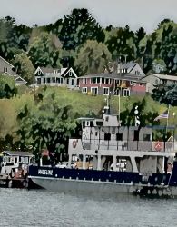 A BIG Canvas for - Whatever You Want - 8 X 11 - Bayfield Pier : Your Personal Art Book