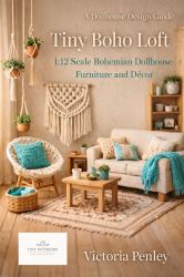 Tiny Boho Loft : 1:12 Scale Bohemian Dollhouse Furniture and Decor
