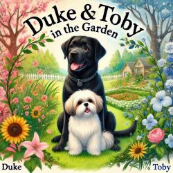 Duke and Toby in the Garden : A Heartwarming Tale of Friendship, Nature, and the Joys of Gardening