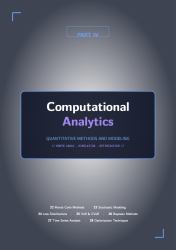 Modern Cyber Risk Analytics and Management using MATLAB and Python : Part IV: Computational Analytics