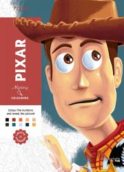 Mystery Colouring - Pixar : Reveal Iconic Disney Characters with Colour by Number