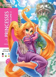 Mystery Colouring - Princesses Vol. 2 : Reveal Iconic Disney Characters with Colour by Number