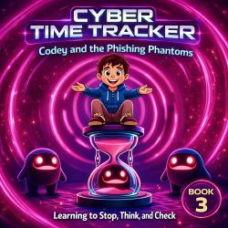 Cyber Time Tracker: Codey and the Phishing Phantoms : Learning to Stop, Think, and Check