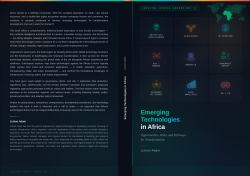 Emerging Technologies in Africa : Opportunities, Risks, and Pathways for Transformation