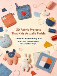 30 Fabric Projects That Kids Actually Finish: Zero-Cost Scrap Busting Plan That Saves a Year's Worth of Craft Store Trips