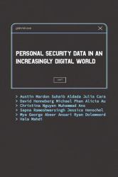 Personal Security Data in an Increasingly Digital World