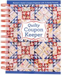 Quilty Coupon Keeper : Bonnie K. Hunter's Coupon Organizer with 16 Handy Pockets