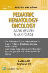 Pediatric Hematology-Oncology Rapid Review Flash Cards Print + EBook with Multimedia