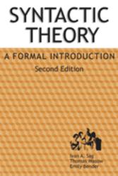 Syntactic Theory : A Formal Introduction, 2nd Edition
