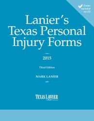 Lanier's Texas Personal Injury Forms