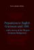 Prepositions in English Grammars until 1801 : With a Survey of the Western European Background