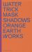Ulla Von Brandenburg : Water Trick Mask Shadows Orange Earth Works