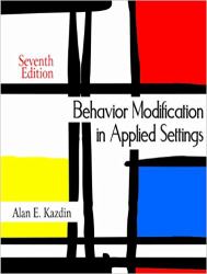 Behavior Modification in Applied Settings