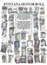 Fontana Honor Roll : Preserving He History of Fontana's True Heroes