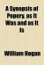A Synopsis of Popery, As It Was and As It Is