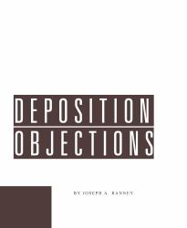 Deposition Objections