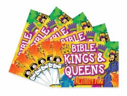 Bible Kings and Queens Activity Fun - 5 Pack
