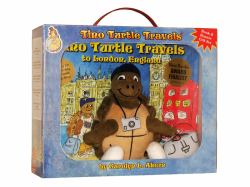 Tino Turtle Travels Book/CD/Beanie Gift Set - ENGLAND