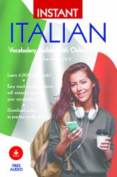 Instant Italian Vocabulary Builder with Online Audio