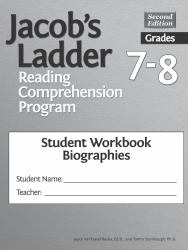 Jacob's Ladder Reading Comprehension Program : Grades 7-8, Student Workbooks, Biographies (Set Of 5)