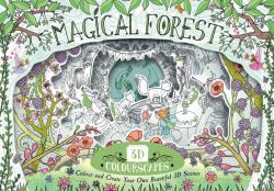 3D Colourscapes: Magical Forest : Colour and Create Your Own Beautiful 3D Scenes