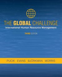The Global Challenge : International Human Resource Management