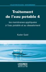 Traitement de Leau Potable 4 : Traitement de Leau Potable 4